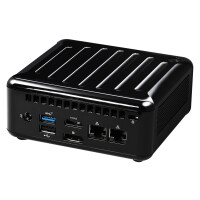 ASRock NUC BOX-J6412, Micro-Tower, PC Barebone, Intel SoC, DDR4-SDRAM, SATA, 65 W