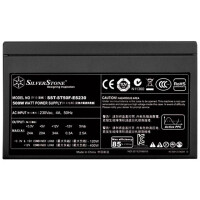 SilverStone ST50F-ES230, 500 W, 207 - 253 V, 47 - 53 Hz,...