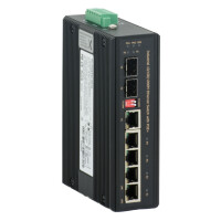 Barox PC-PIGE502-GBTE-B, Unmanaged, L2, Gigabit Ethernet...