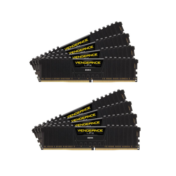 Corsair Vengeance LPX CMK256GX4M8A2666C16, 256 GB, 8 x 32 GB, DDR4, 2666 MHz, 288-pin DIMM
