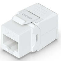 Ubiquiti Toolless keystone for terminating a Cat6 Ethernet