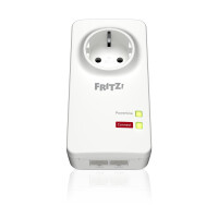 AVM FRITZ!Powerline 1220, 1200 Mbit/s, Typ F, Gigabit Ethernet, 10,100,1000 Mbit/s, 10BASE-T, 100BASE-T, 1000BASE-T, 3 W