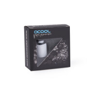 Alphacool Eiszapfen Verlängerung 20mm G1/4 AG auf G1/4 IG - White, Schlauchanschluss, Weiß, 1/4", CE, FC, RoHS, 20 mm, 1,8 cm