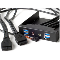 SilverStone FP32-E, Parallel, USB 3.2 Gen 1 (3.1 Gen 1),...