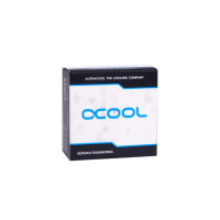 Alphacool 17613, Anpassung, Messing, Schwarz, 1/4",...