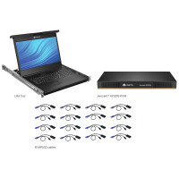 Vertiv Avocent LRA185KMM16D-205, 48,3 cm (19"), 1366...