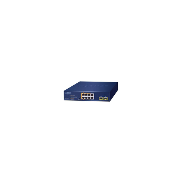 Planet PoE+ Desktop Switch GSD-1022UP - Switch - 1 Gbps
