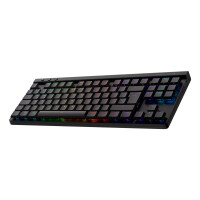 Logitech G G515, Verkabelt & Kabellos, USB + RF Wireless + Bluetooth, Mechanischer Switch, QWERTZ, RGB-LED, Schwarz
