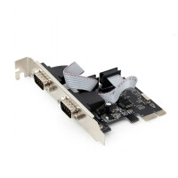 Gembird SPC-22, PCIe, Seriell, Niedriges Profil, PCIe...