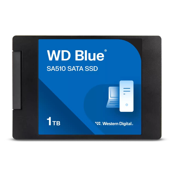 WD Blue SA510, 1 TB, 2.5", 560 MB/s, 6 Gbit/s