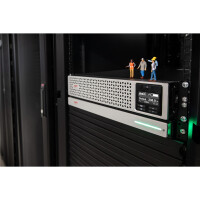 APC Smart-USV SRT LI-ION 2200 VA, Rackmount, 230 V, Doppelwandler (Online), 2,2 kVA, 1980 W, C13-Koppler, C19-Koppler, 8 AC-Ausgänge, Lithium-Ion (Li-Ion)