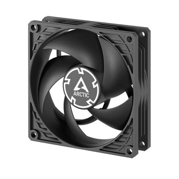 Arctic P9 PWM PST (Black) - 92 mm PWM-Lüfter mit Kabelsplitter, Ventilator, 9,2 cm, 65,97 m³/h, Schwarz