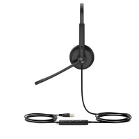 Yealink UH34 Dual UC Headset, Kabelgebunden, Büro/Callcenter, 20 - 20000 Hz, 118 g, Kopfhörer, Schwarz