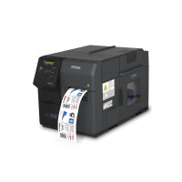 Epson ColorWorks C7500, Tintenstrahl, 600 x 1200 DPI, 300 mm/sek, Kabelgebunden, Schwarz
