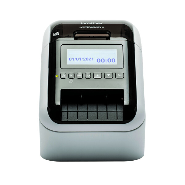 Brother QL-820NWBVMXX1, DK, Thermodirekt, 300 x 600 DPI, 176 mm/sek, Verkabelt & Kabellos, Integrierte Batterie