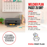Canon PIXMA TS3550i 3-in-1 WLAN-Farb-Multifunktionssystem, Schwarz, Tintenstrahl, Farbdruck, 4800 x 1200 DPI, Farbkopieren, A4, Schwarz