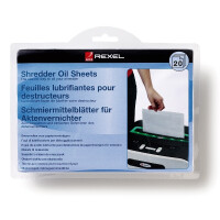 Rexel Ölblätter für Aktenvernichter (20),...