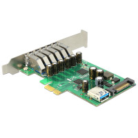 Delock 89377, PCIe, SATA, USB 3.2 Gen 1 (3.1 Gen 1),...