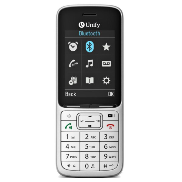 Unify OpenScape DECT Phone SL6, Balken, 6,1 cm (2.4"), 240 x 320 Pixel, Bluetooth, 750 mAh, Grau
