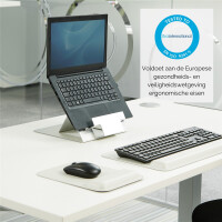 Fellowes Hylyft, Laptop-Ständer, Silber, Aluminium, 45,7 cm (18"), 4 kg, 151 - 211 mm
