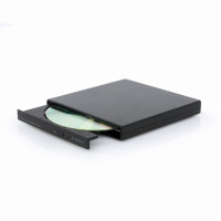 Gembird DVD-USB-04, Schwarz, Vorderseite, Horizontal,...