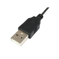 Equip 245107, Beidhändig, Optisch, USB Typ-A, 1000 DPI, Schwarz