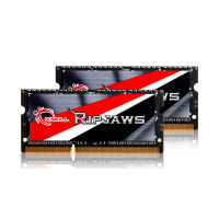 G.Skill Ripjaws F3-1600C9D-16GRSL, 16 GB, 2 x 8 GB, DDR3L, 1600 MHz, Schwarz, Rot