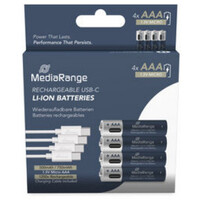MEDIARANGE ge USB-C Li-Ion Akku Micro...