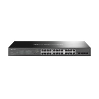 TP-LINK Omada TL-SG2428P, Managed, L2/L2+, Gigabit Ethernet (10/100/1000), Power over Ethernet (PoE), Rack-Einbau, 1U