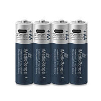 MEDIARANGE ge USB-C Li-Ion Akku Mignon AA/LR6/1.5V/400mAh...