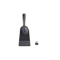 Yealink BH74 mit Ständer UC USB-C/A Headset, Kabellos, Büro/Callcenter, 162 g, Kopfhörer, Schwarz