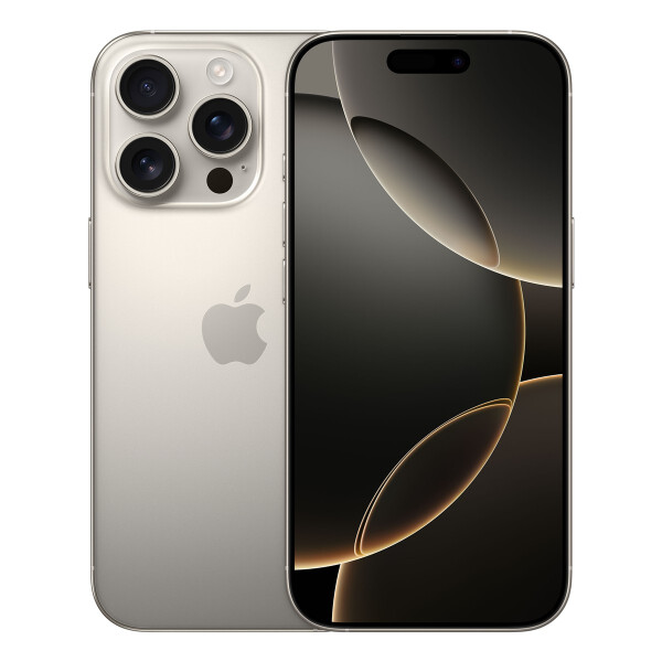Apple iPhone 16 Pro , 16 cm (6.3"), 2622 x 1206 Pixel, 128 GB, 48 MP, iOS 18, Titan