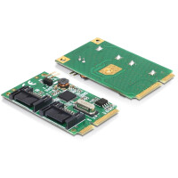 Delock 95233, Mini PCI Express, SATA, Asmedia ASM1061, 6...