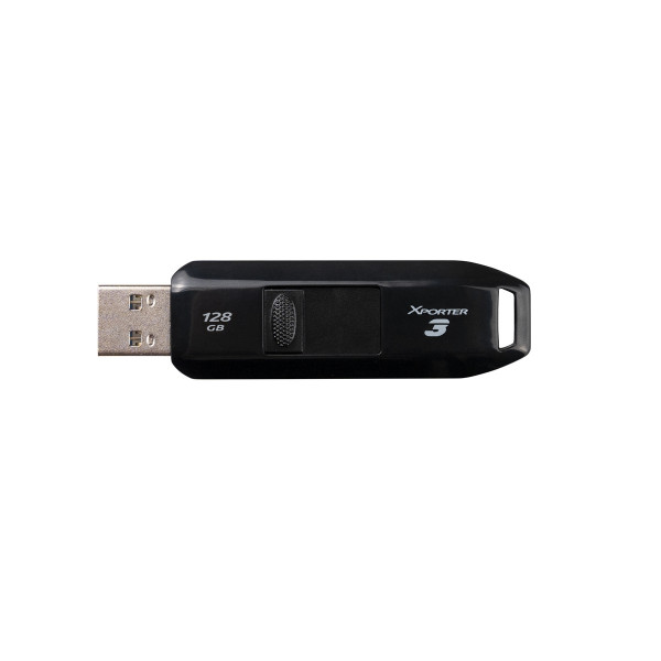 PATRIOT Memory Xporter 3, 128 GB, USB Typ-A, 3.2 Gen 1 (3.1 Gen 1), Dia, 10 g, Schwarz