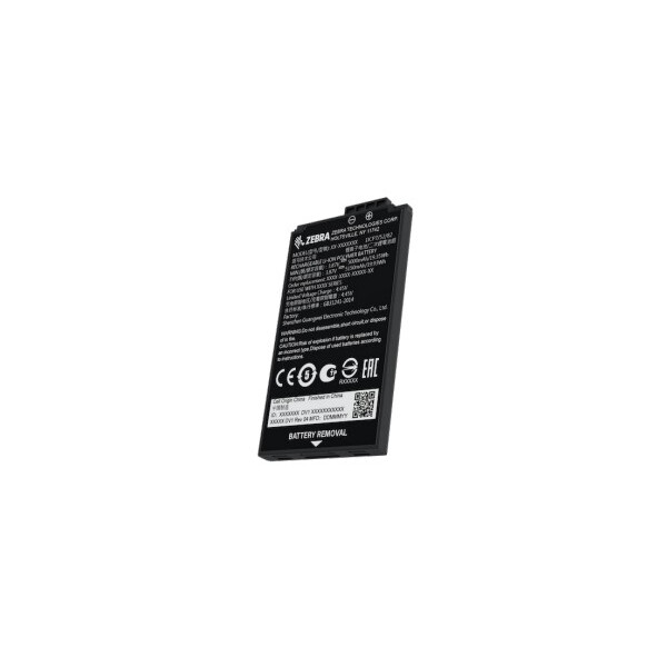 Zebra BTRY-TC1X-1XMA1-01, Akku, Zebra, TC15, TN28, Schwarz, 500 mAh, 1 Stück(e)