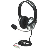 Manhattan Classic Stereoheadset, Flexibles Mikrofon und...