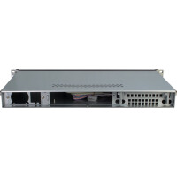 Inter-Tech 1U K-125L, mini ITX, Server, Grau, ITX, Stahl, HDD, LAN, Leistung