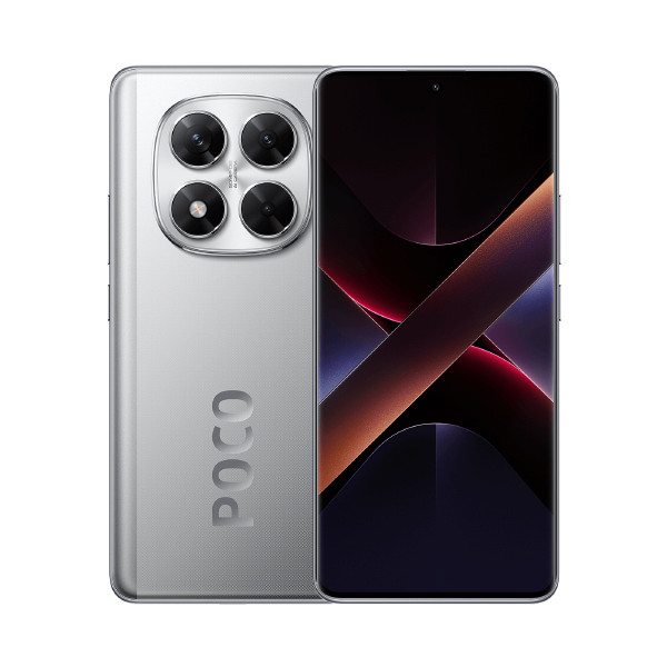 Xiaomi POCO X7, 16,9 cm (6.67"), 2712 x 1220 Pixel, 12 GB, 512 GB, 50 MP, Silber