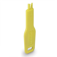 Lindy Schlüssel für RJ45 Port Schloss gelb