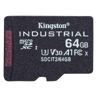 Kingston Industrial, 64 GB, MicroSDXC, Klasse 10, UHS-I,...