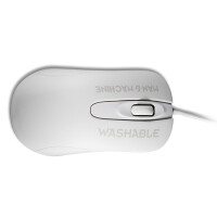 Man-Machine Man & Machine C Mouse, Beidhändig, Laser, USB Typ-A, 1000 DPI, Weiß