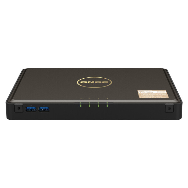 QNAP TBS-464, NAS, Desktop, Intel® Celeron®, N5105, Schwarz