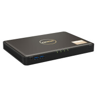 QNAP TBS-464, NAS, Desktop, Intel® Celeron®, N5105, Schwarz