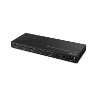 Lindy 38535, HDMI, 4x HDMI, 3,5 mm, 7680 x 4320 Pixel,...