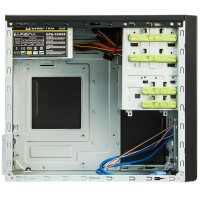 Chieftec XT-01B, Midi Tower, PC, micro ATX, Aluminium, 14 cm, 34 cm