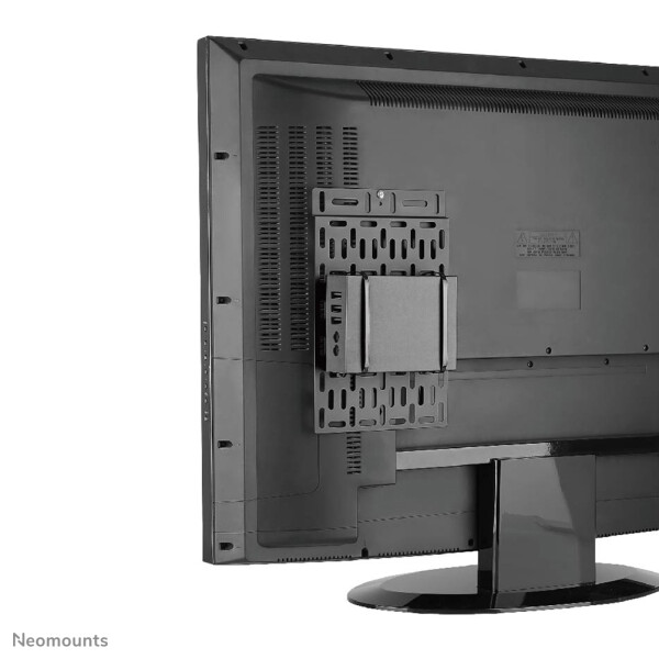 Neomounts Mediaplayer/Mini PC-Halterung, Monitor-Stativ CPU-Halterung, 5 kg, Schwarz, Stahl, China, 0 - 10 mm