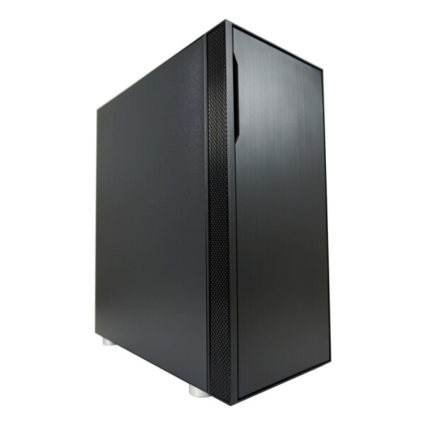 LC-Power LC-8000B-ON, Midi Tower, PC, Schwarz, ATX, EATX, micro ATX, Mini-ITX, Metall, Kunststoff, Gaming