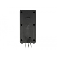 Delock Stereo 2.0 PC Lautsprecher mit 3,5 mm Klinkenstecker und USB Stromversorgung, 2.0 Kanäle, Kabelgebunden, 3 W, 80 - 18000 Hz, 4 Ohm, Schwarz