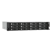 QNAP TL-R1200PES-RP, HDD / SSD-Gehäuse, 2.5/3.5", SATA, 6 Gbit/s, Hot-Swap, Schwarz, Grau