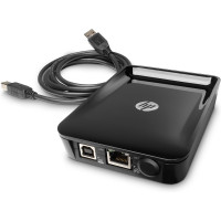 HP Jetdirect LAN, Zubehör, Schwarz, Business, Ethernet-LAN, IPv4/IPv6: Apple Bonjour® compatible, SNMPv1/v2c/v3, HTTP, HTTPS, FTP, TFTP, Port 9100, LPD, IPP,..., 87 mm, 121,3 mm